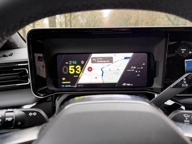 Renault 5: Fahreranzeige (Bild: Dirk Kunde)